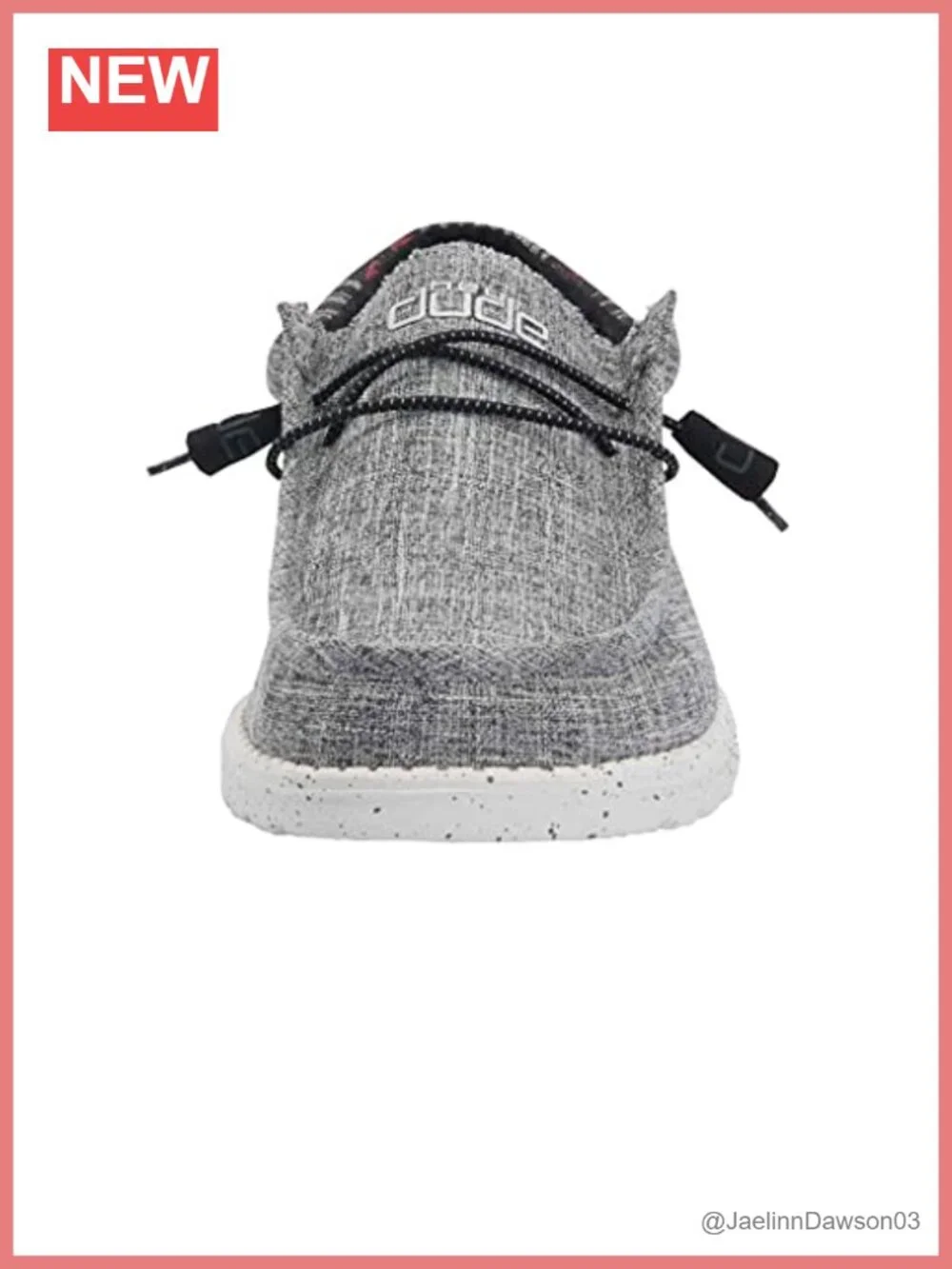 Lightweight Elastic Lace Pull-On Loafers Machine Washable